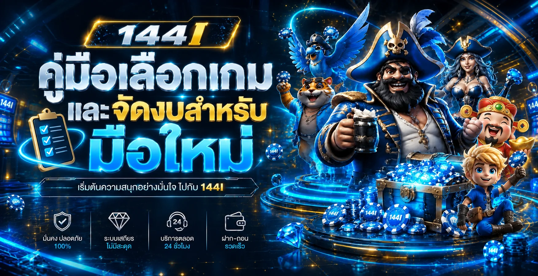 144I คู่มือเลือกเกมและจัดงบสำหรับมือใหม่